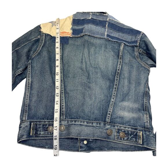 Polo Ralph Lauren Jacket Women's XS Blue Denim Pockets Long Sleeve Collared - Picture 4 of 6